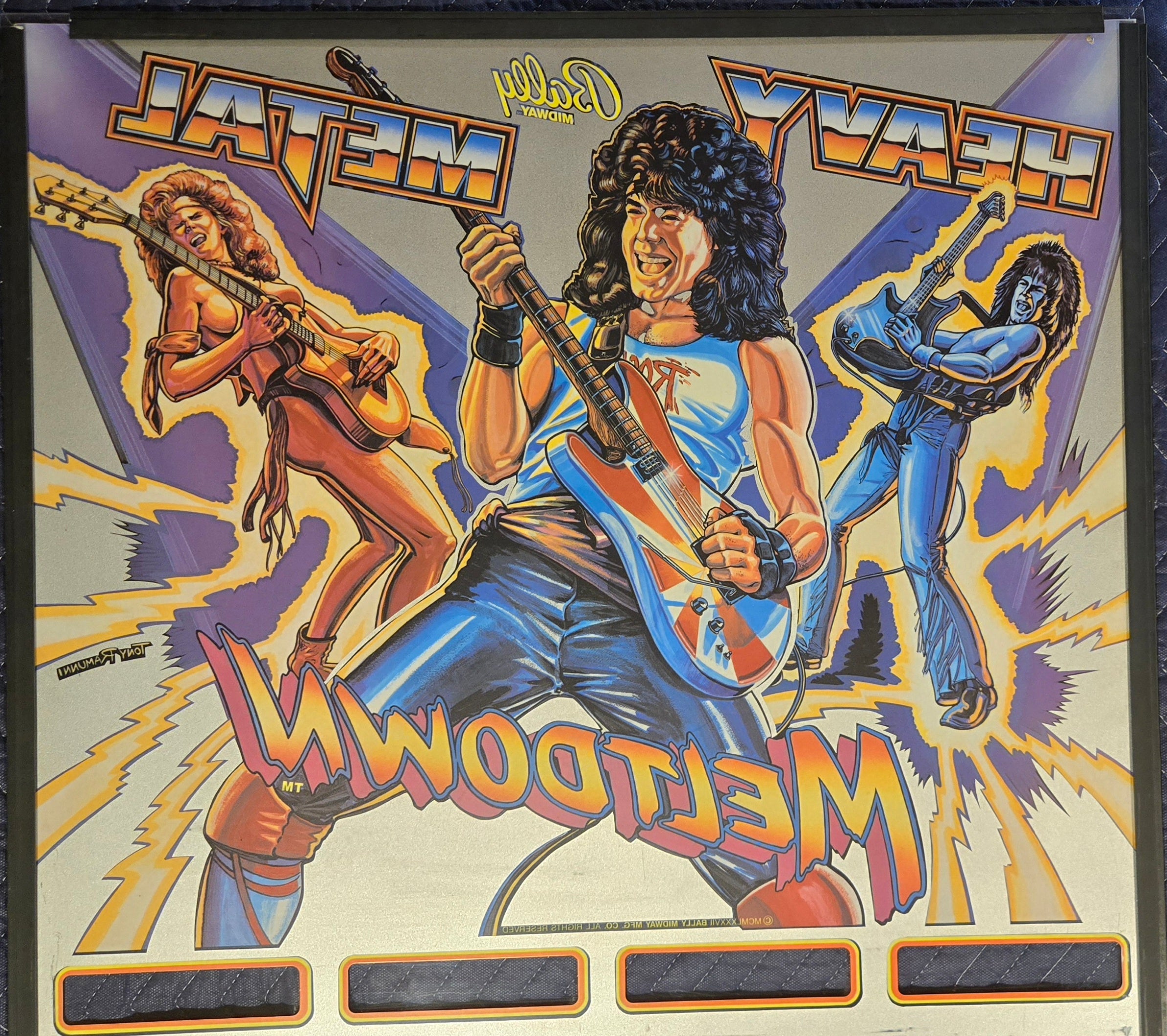 Heavy Metal Meltdown (Completely Shopped) Bally 1987