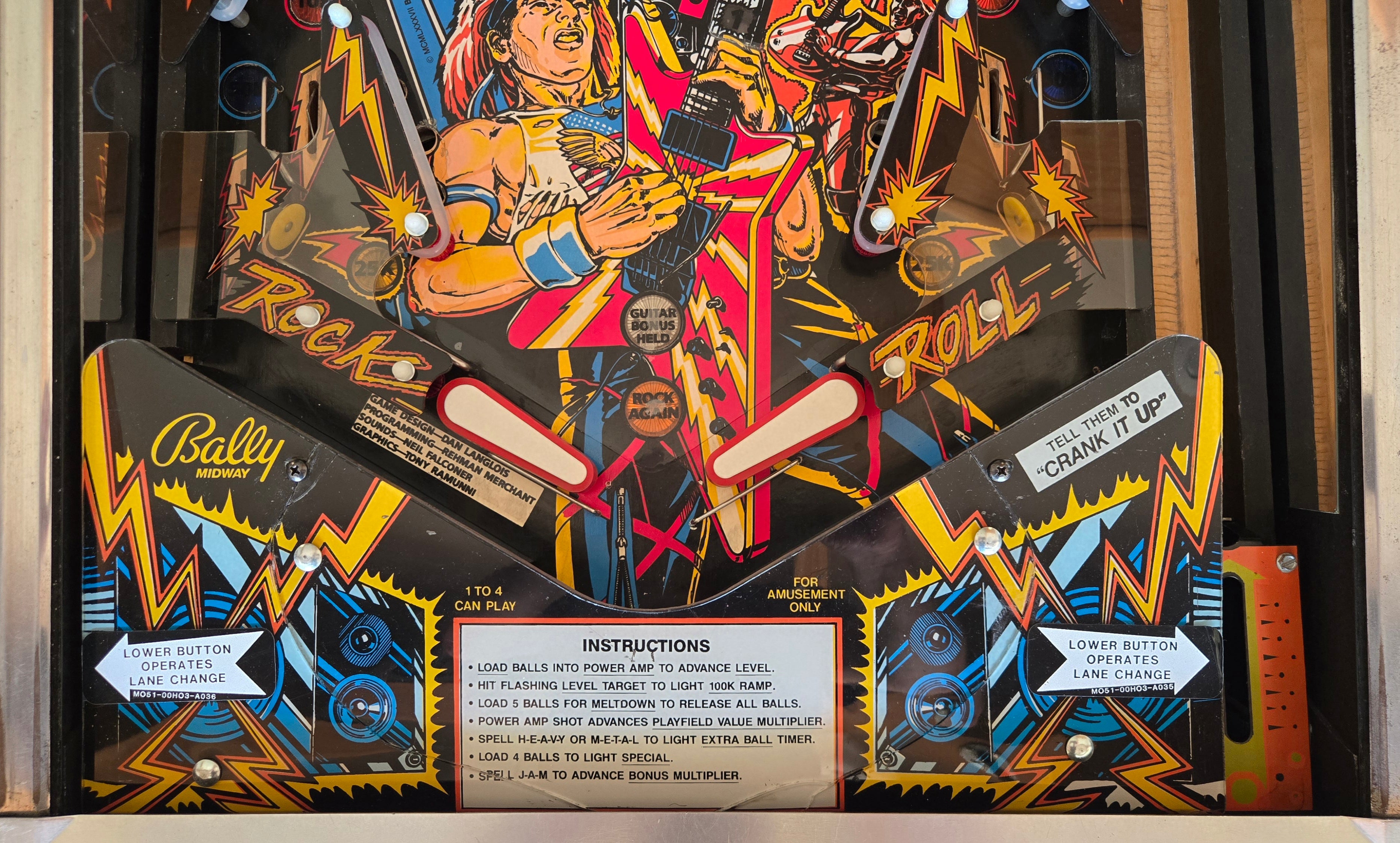 Heavy Metal Meltdown (Completely Shopped) Bally 1987