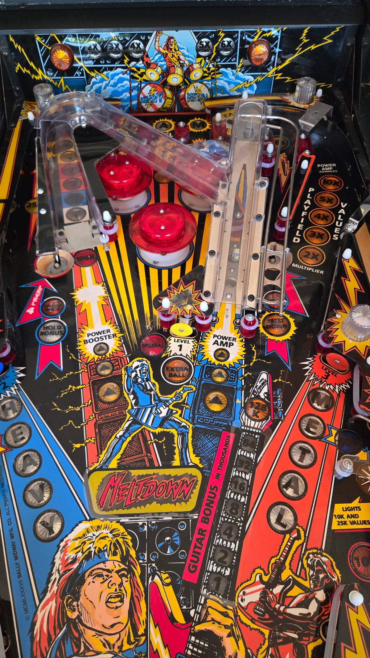 Heavy Metal Meltdown (Completely Shopped) Bally 1987
