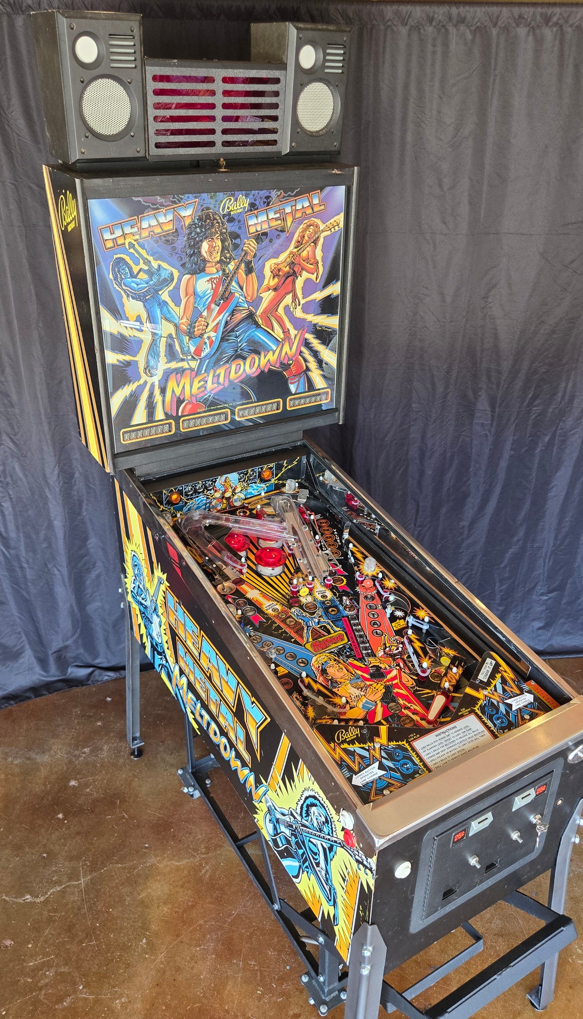 Heavy Metal Meltdown (Completely Shopped) Bally 1987