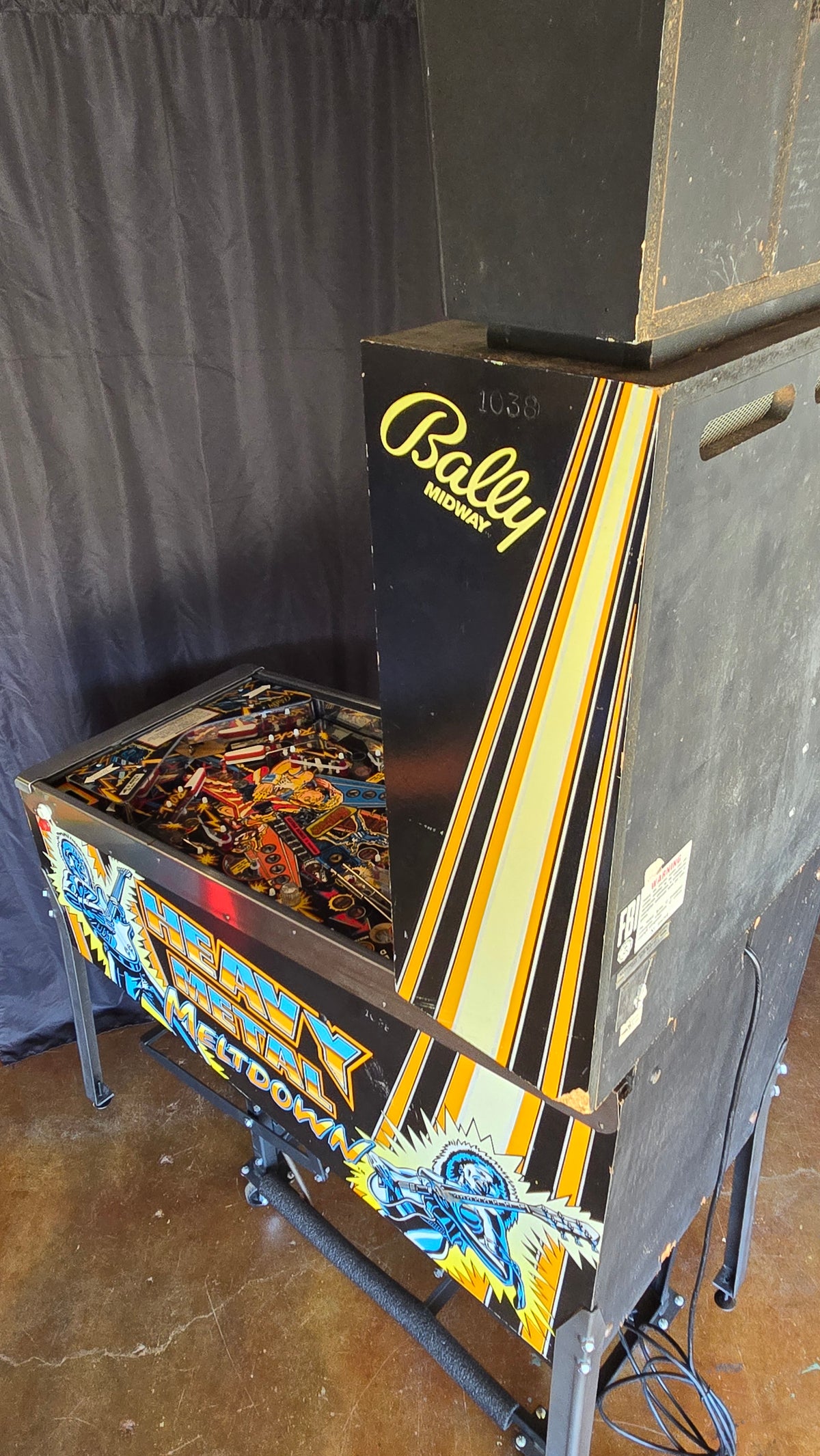 Heavy Metal Meltdown (Completely Shopped) Bally 1987