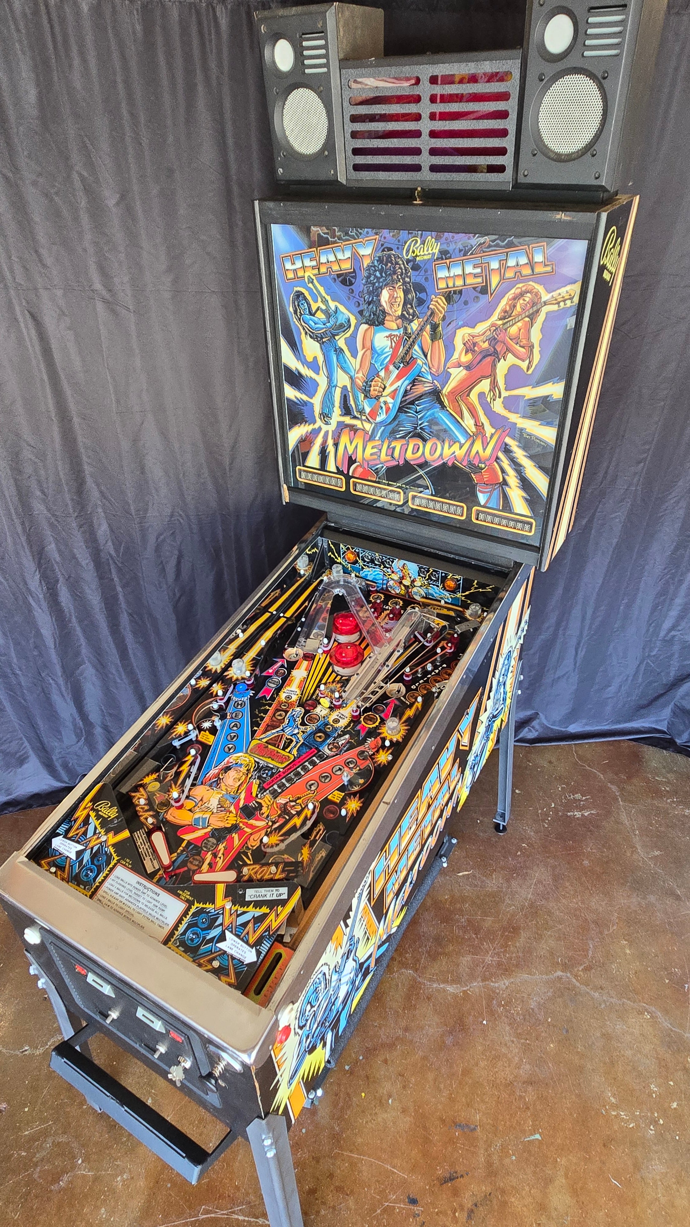 Heavy Metal Meltdown (Completely Shopped) Bally 1987