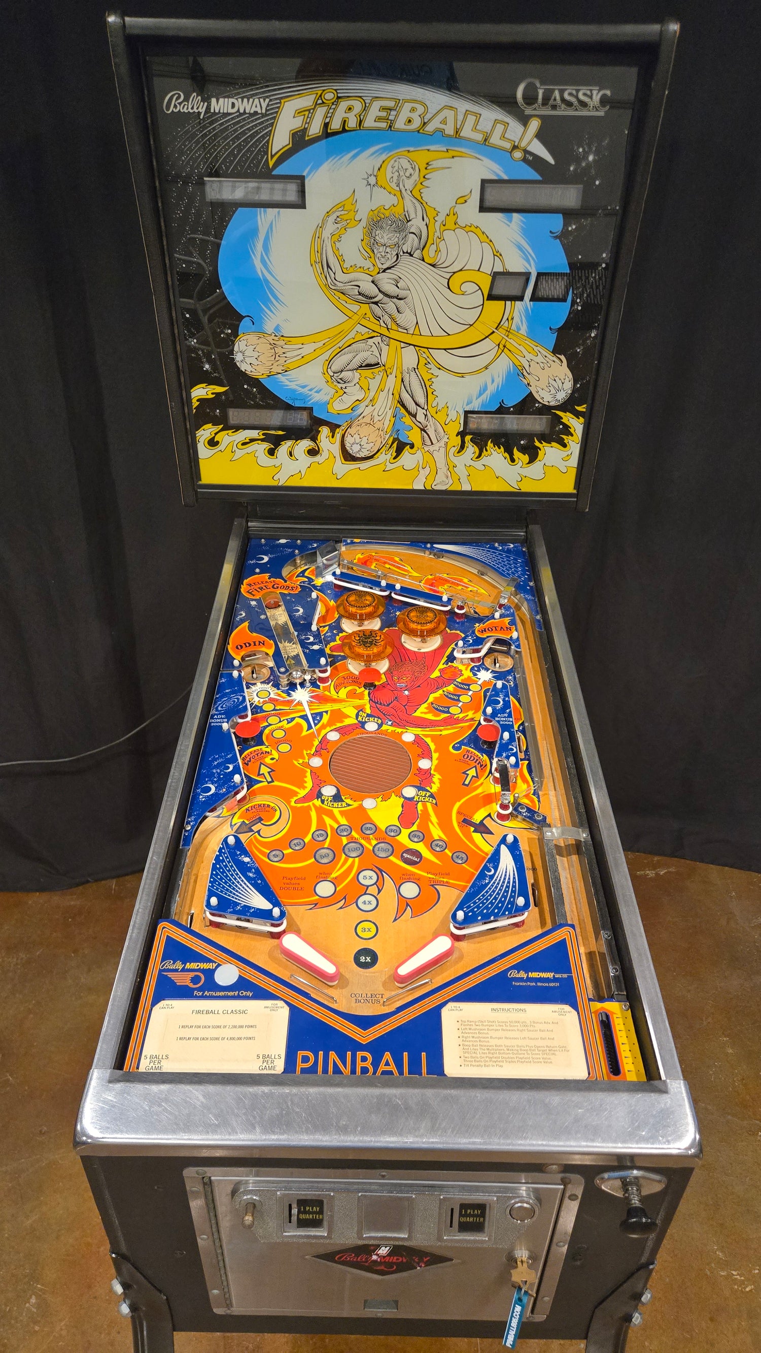 Fireball Classic (Refurbished) Bally 1985
