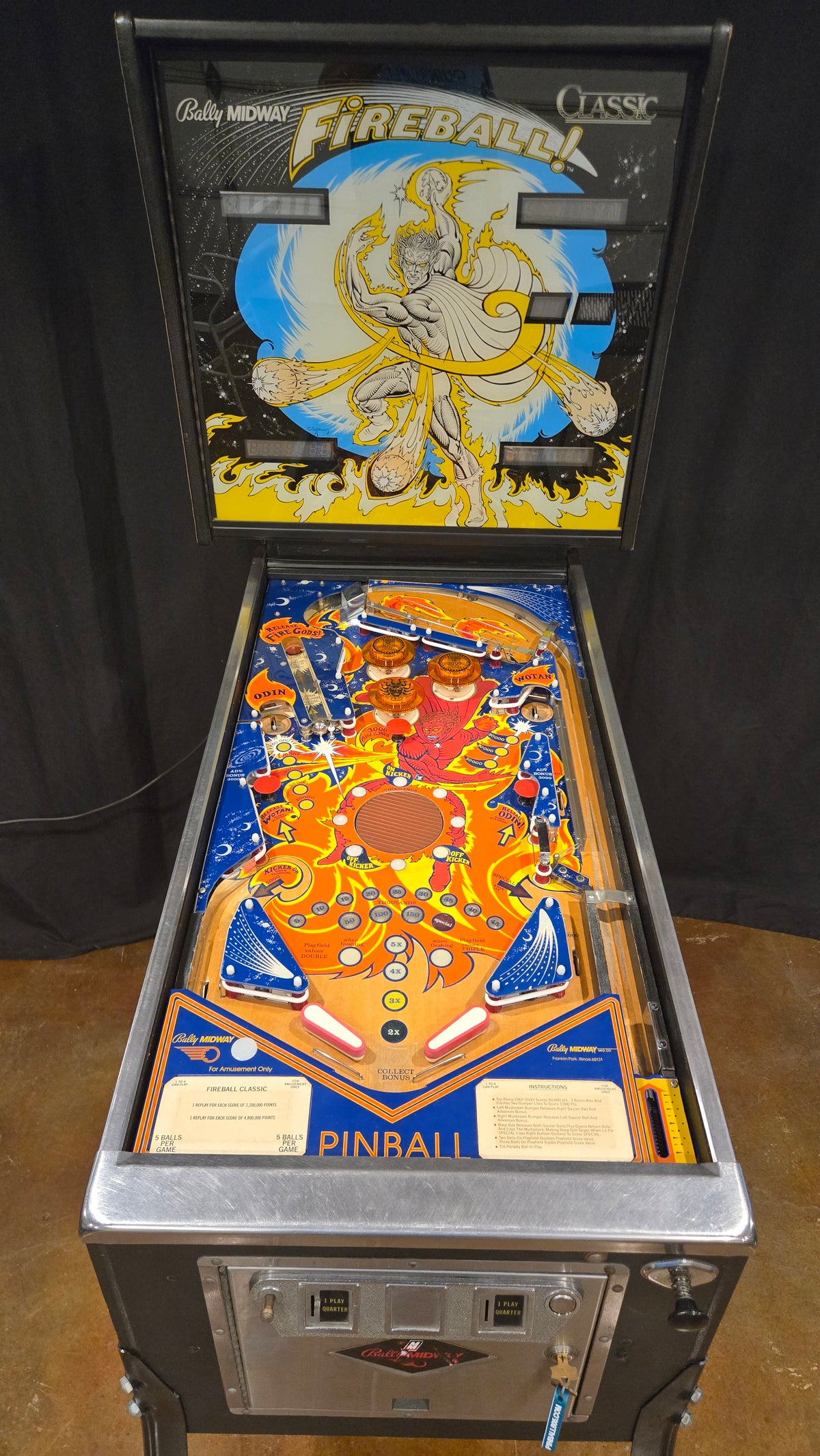Fireball Classic (Refurbished) Bally 1985