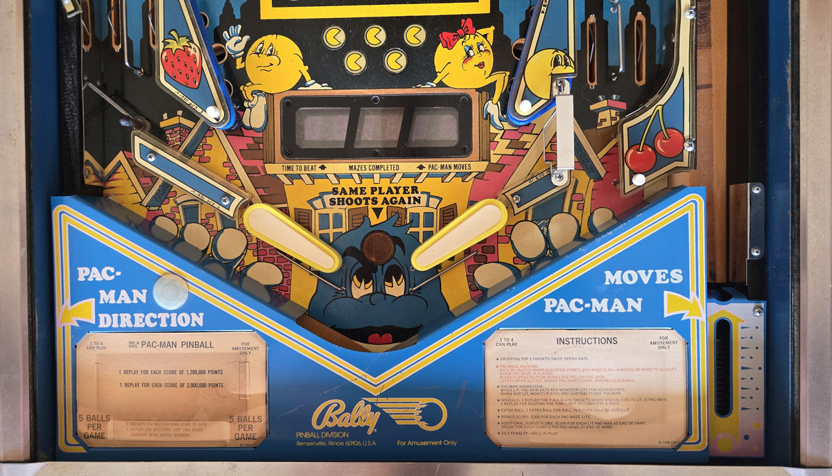 Mr. &amp; Mrs. Pac-Man (Refurbished) Bally 1982