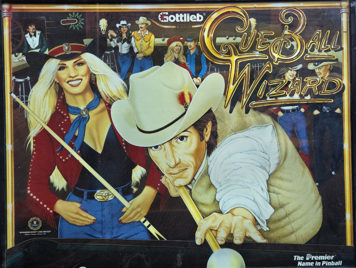 Cue Ball Wizard (Completely Shopped) Gottlieb 1992