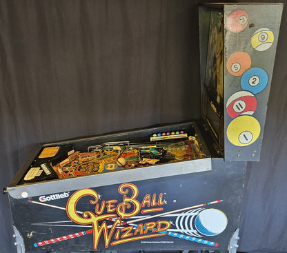 Cue Ball Wizard (Completely Shopped) Gottlieb 1992