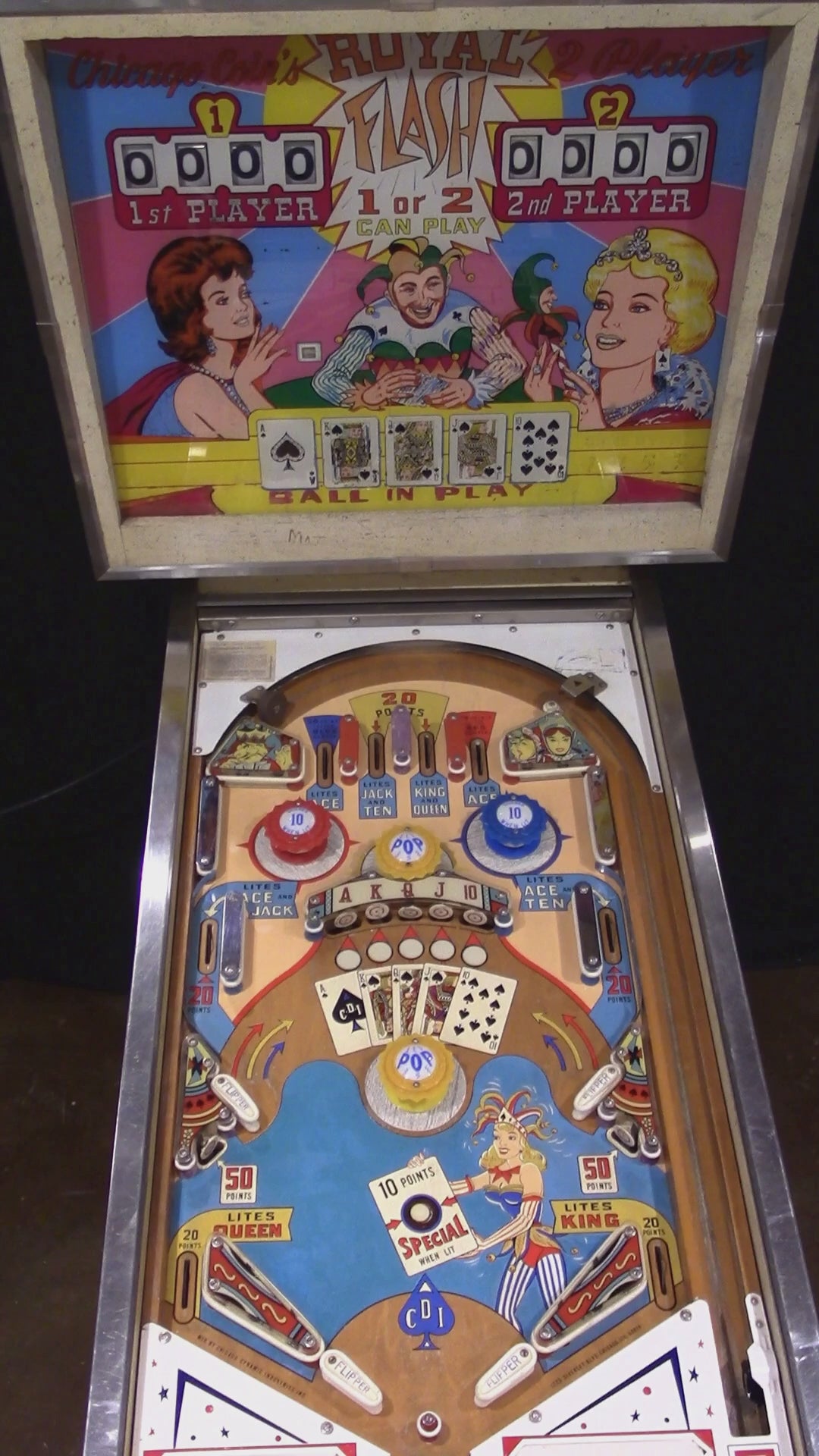 Royal Flash (Refurbished) Chicago Coin 1964