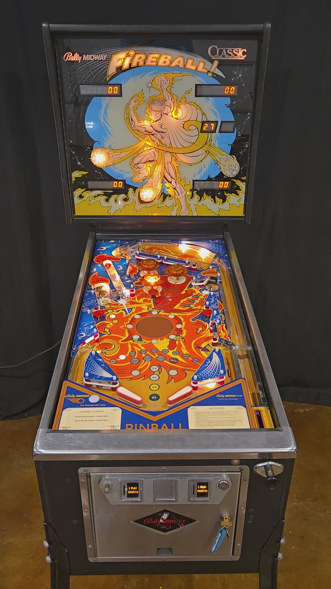 Fireball Classic (Refurbished) Bally 1985