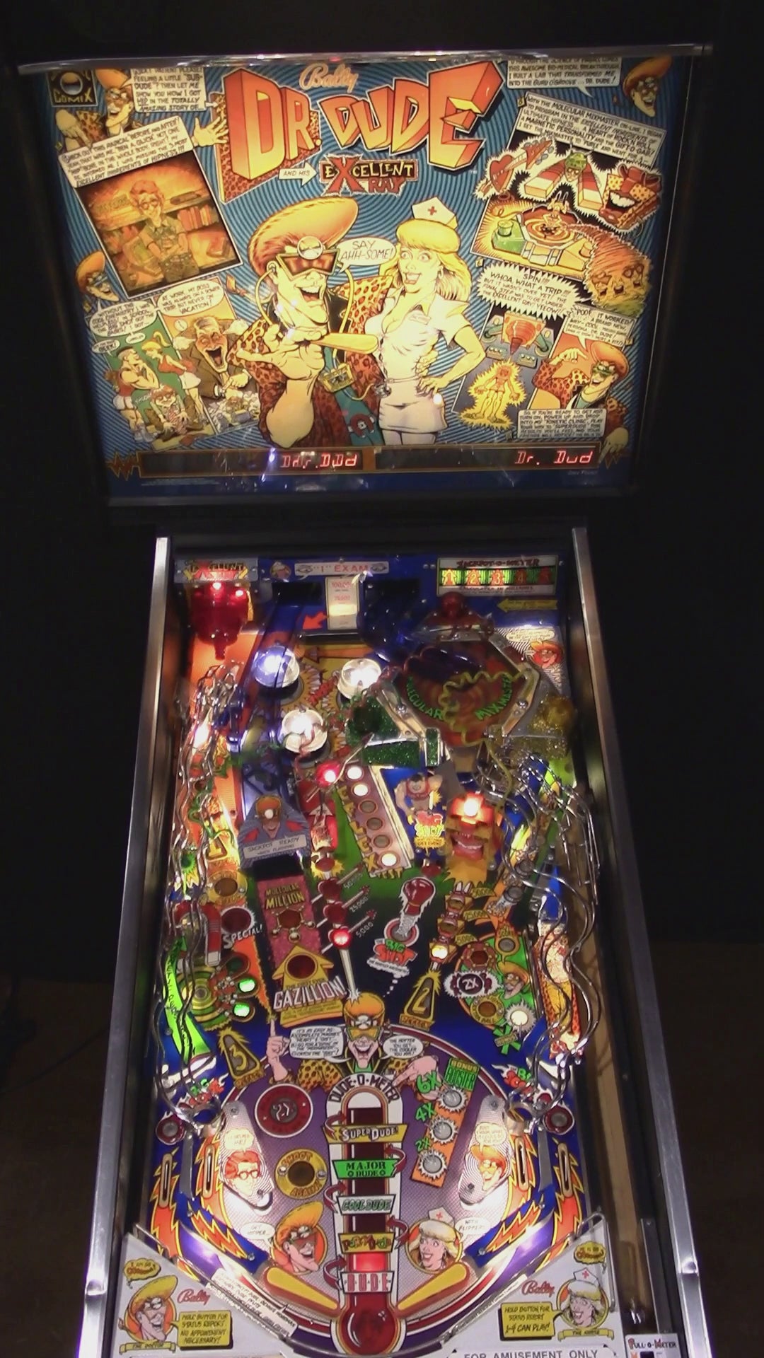 Dr. Dude and His Excellent Ray (Refurbished) Bally 1990