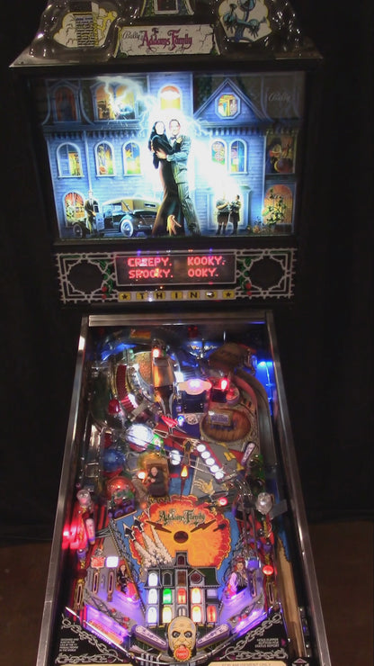 Addams Family (Refurbished &amp; Modded) Bally 1992