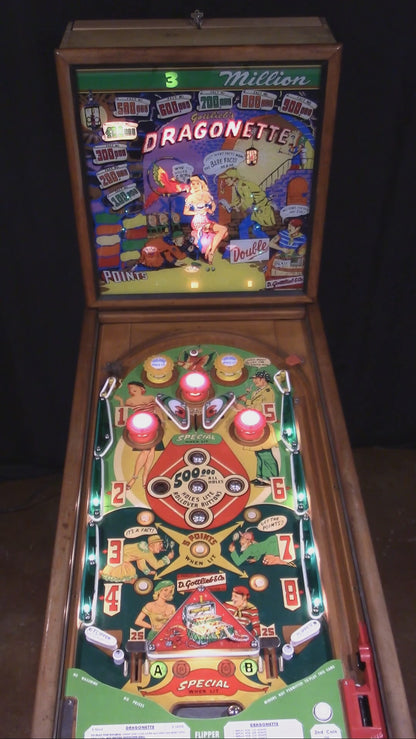 Dragonette (Refurbished) Gottlieb 1954