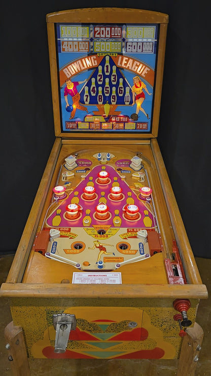 Bowling League (Flipperless) Gottlieb 1947
