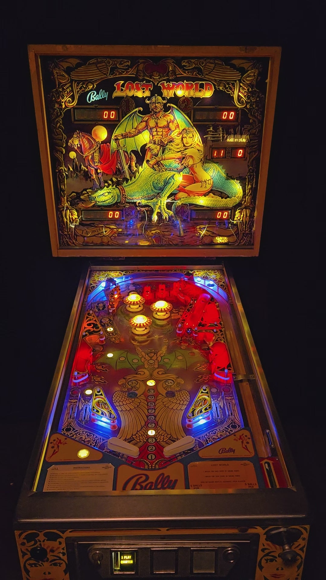 Lost World (Refurbished) Bally 1978