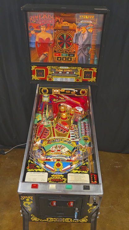 Riverboat Gambler (Refurbished) Williams 1990