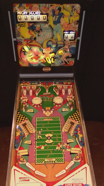 Pro-Football (Refurbished Wedge Head) Gottlieb 1973