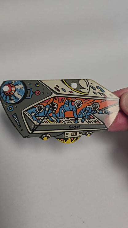 Pinbot Pinball (Williams, 1986) Original Playfield Plastic 549-15