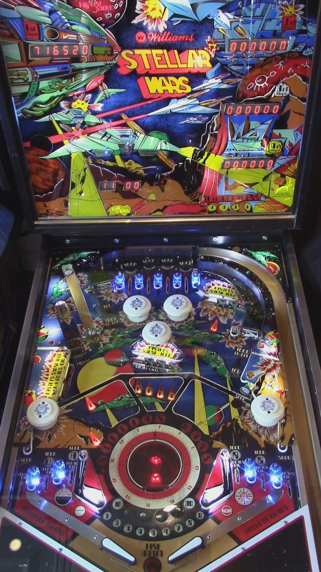 Stellar Wars (Refurbished Widebody) Williams 1979