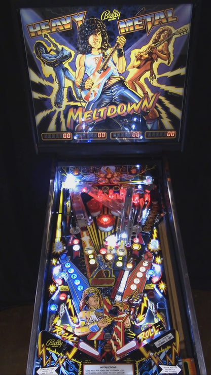 Heavy Metal Meltdown (Completely Shopped) Bally 1987