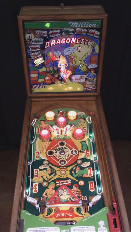 Dragonette (Refurbished) Gottlieb 1954