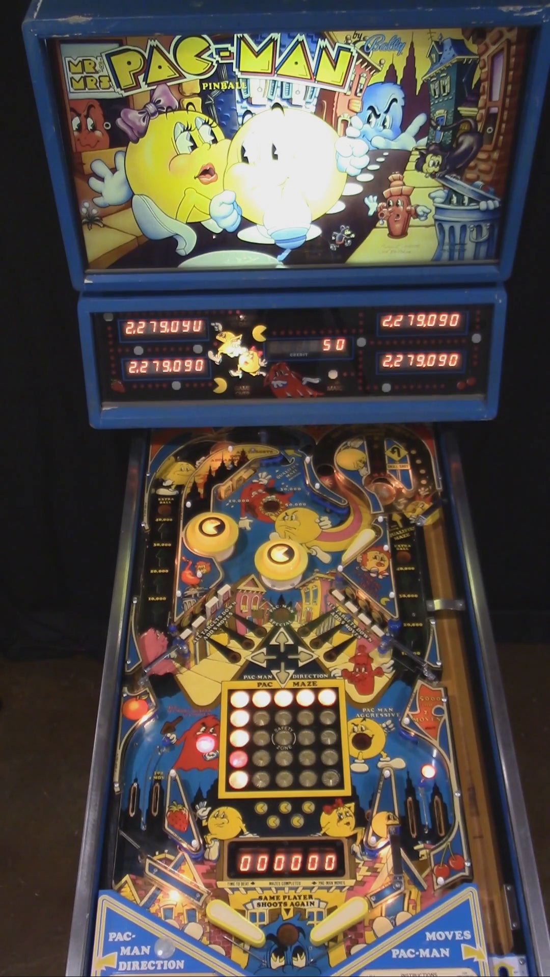 Mr. &amp; Mrs. Pac-Man (Refurbished) Bally 1982