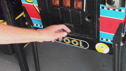 Pinball Coin Door Lock Standard 7/8" Length Double Bitted 2 Keys - Keyed Alike 