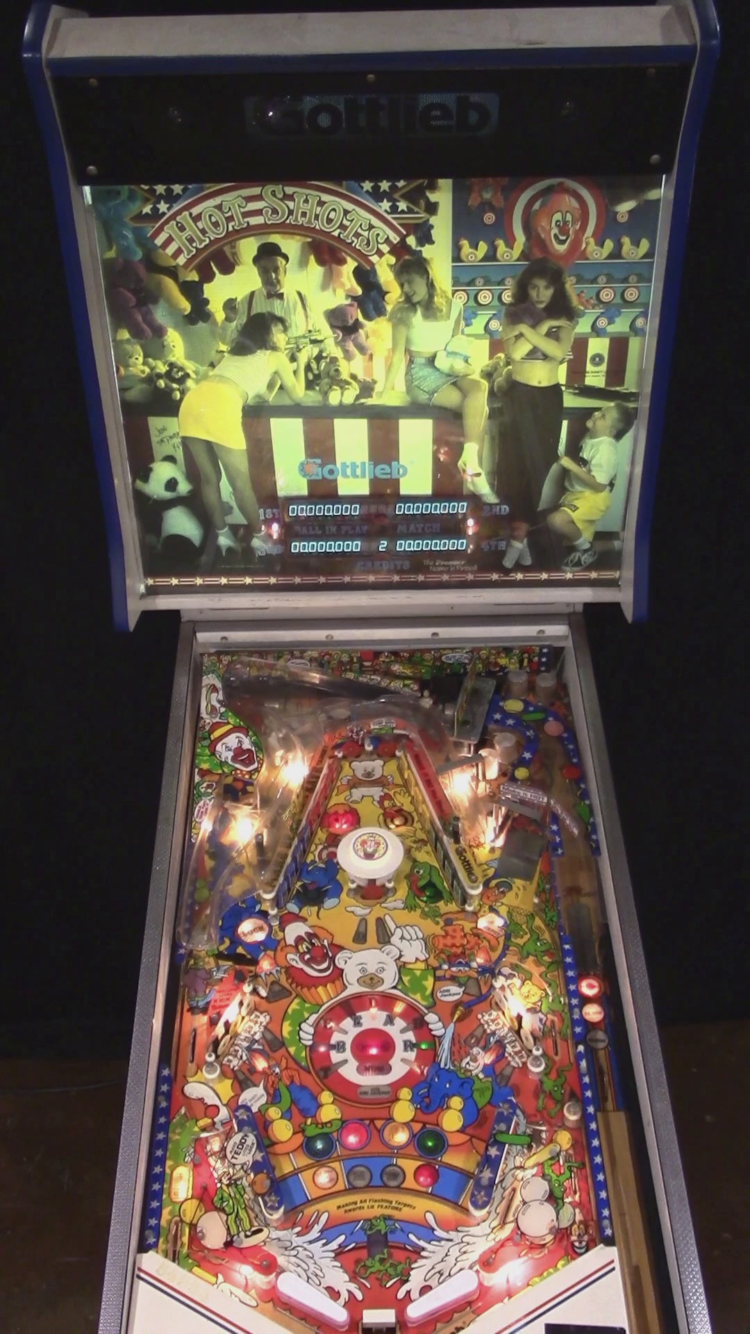 Hot Shots (Refurbished) Gottlieb 1989