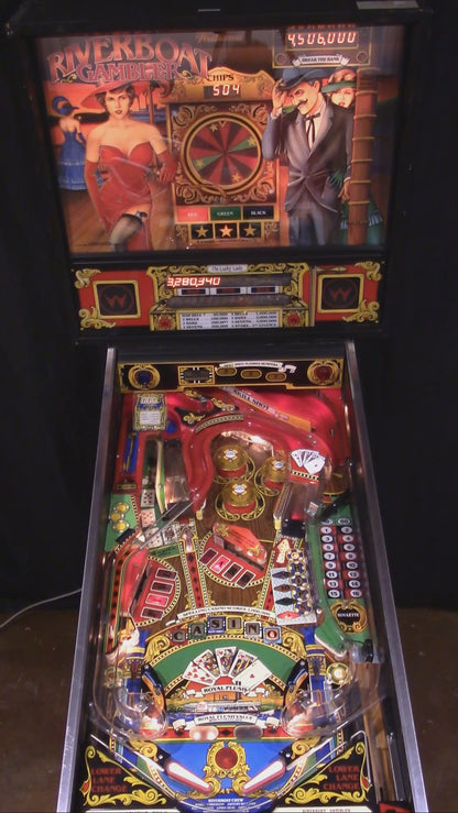 Riverboat Gambler (Refurbished) Williams 1990