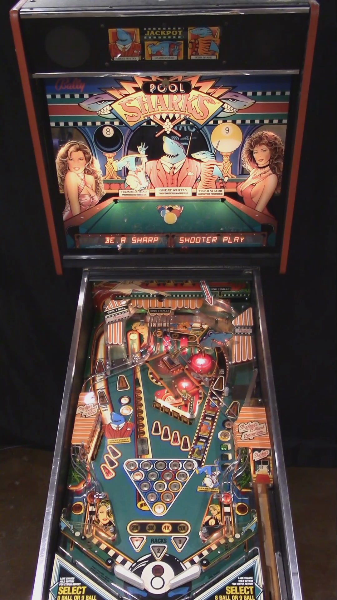Pool Sharks (Refurbished) Bally 1990