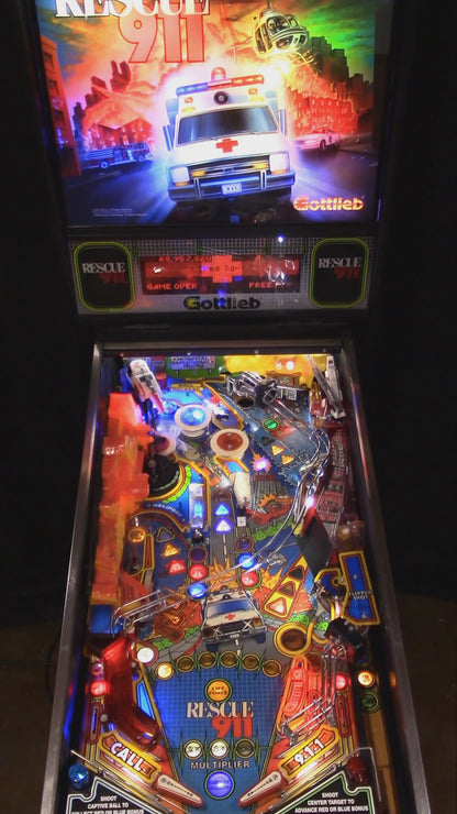 Rescue 911 (Refurbished) Gottlieb 1994