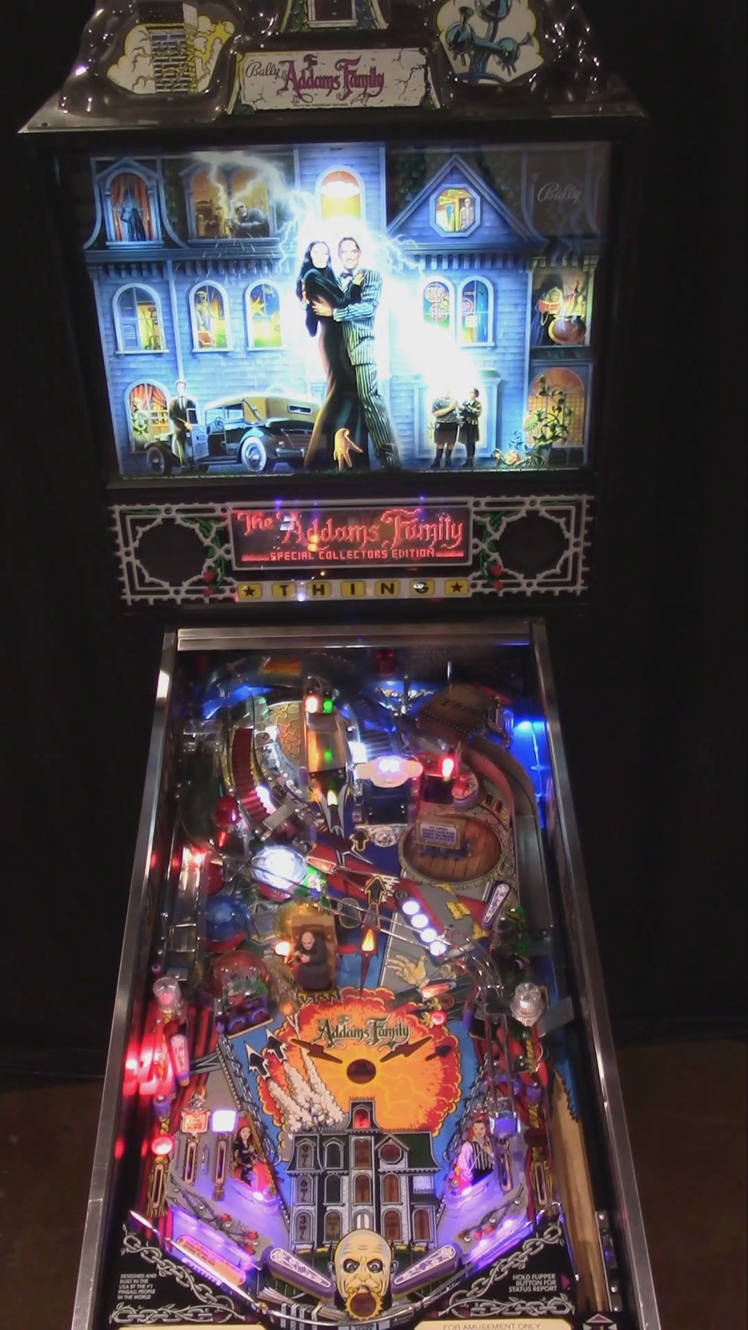 Addams Family (Refurbished &amp; Modded) Bally 1992