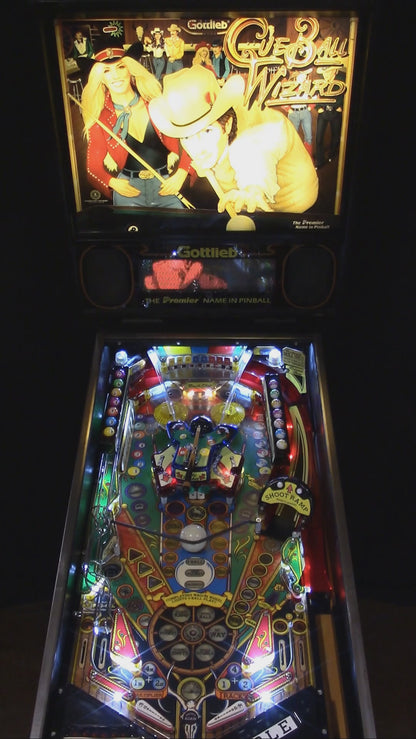 Cue Ball Wizard (Completely Shopped) Gottlieb 1992