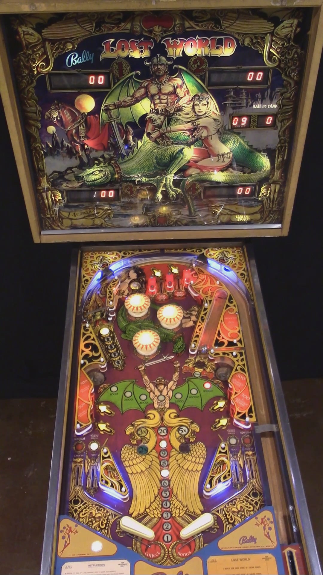 Lost World (Refurbished) Bally 1978