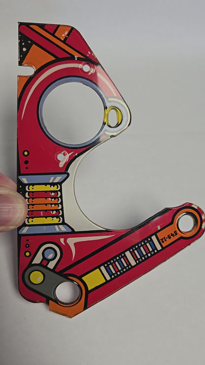 Pinbot Pinball (Williams, 1986) Original Playfield Plastic 549-12