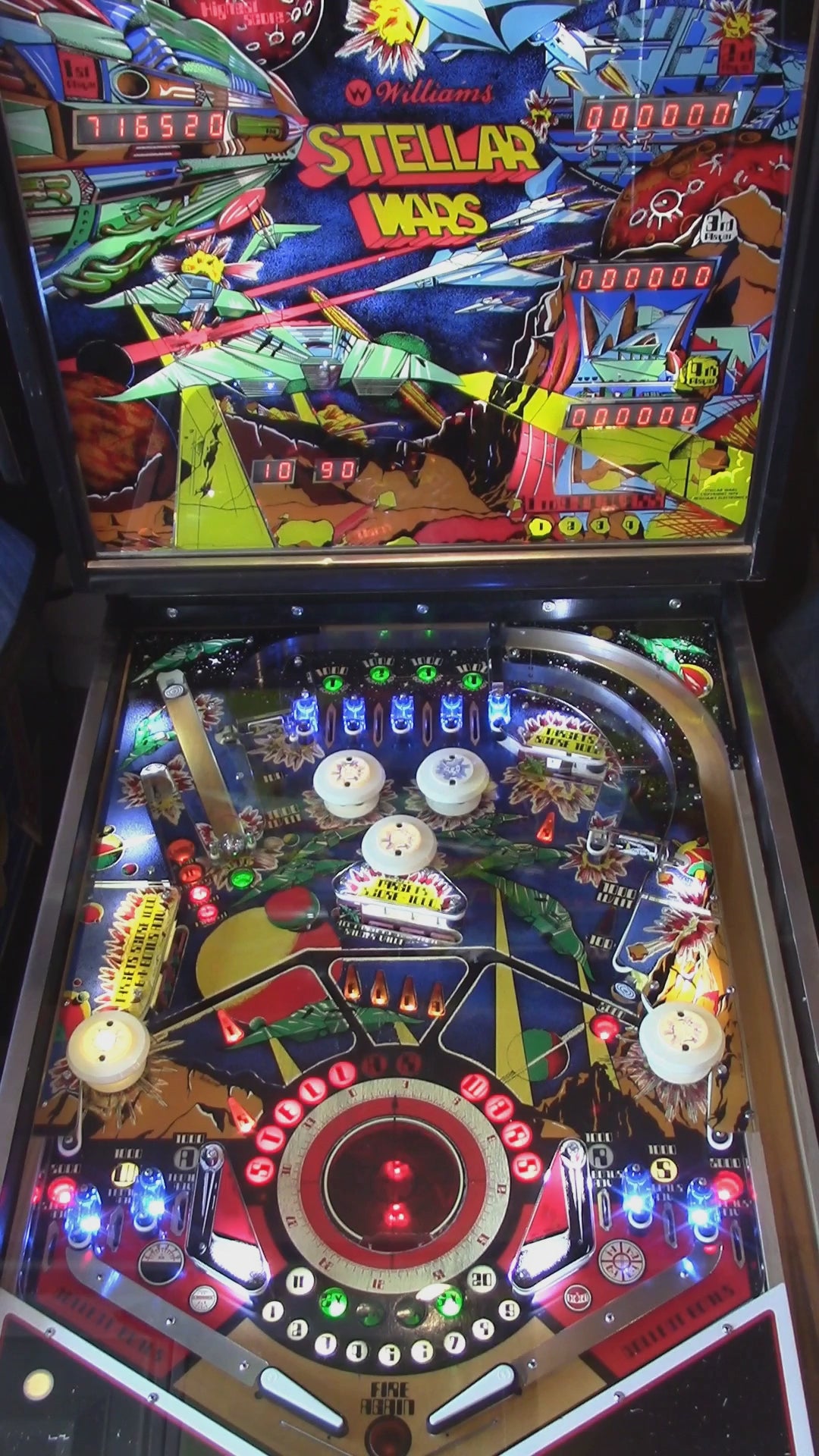 Stellar Wars (Refurbished Widebody) Williams 1979