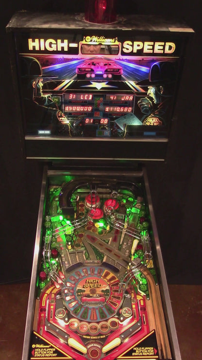 High Speed (Refurbished) Williams 1986