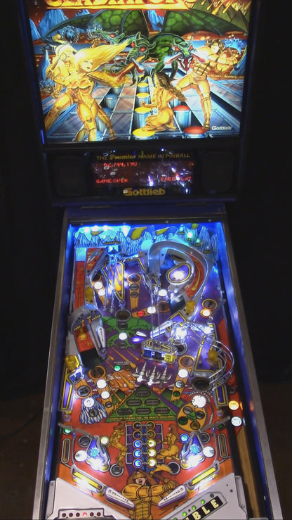 Gladiators (Refurbished) Gottlieb (Premier) 1993