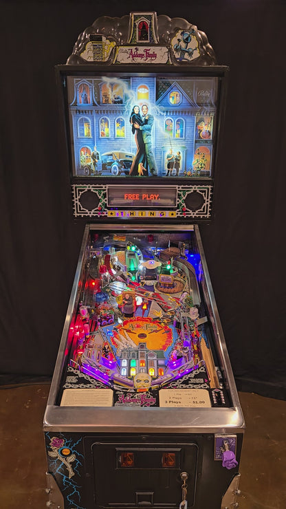 Addams Family (Refurbished &amp; Modded) Bally 1992